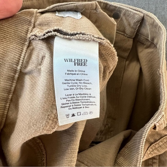 Artizia Wilfred Free High Rise Flare Corduroy Jeans 6 - Picture 6 of 7